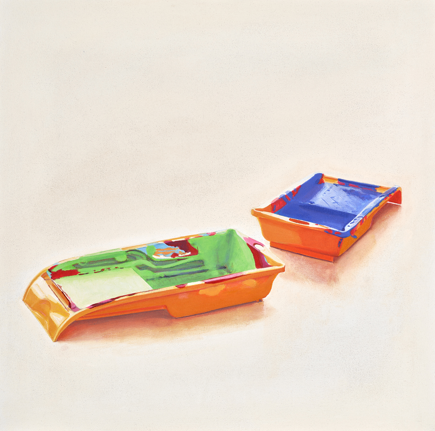 04.Bodegón M. Craig Martin, 2021. Acrílico/ tela. 61x61 cm. DISPONIBLE 1700,00 € +IVA