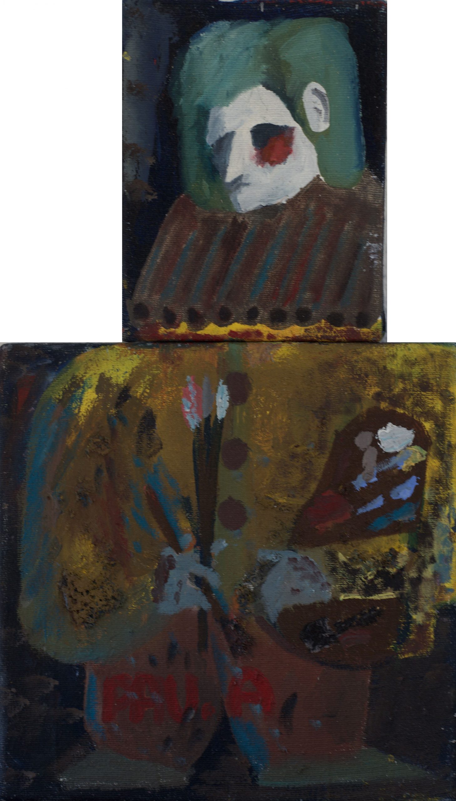 Pau Aguiló Hernández El Pintor, 2023 Óleo sobre lienzo 40 x 55 cm (aprox