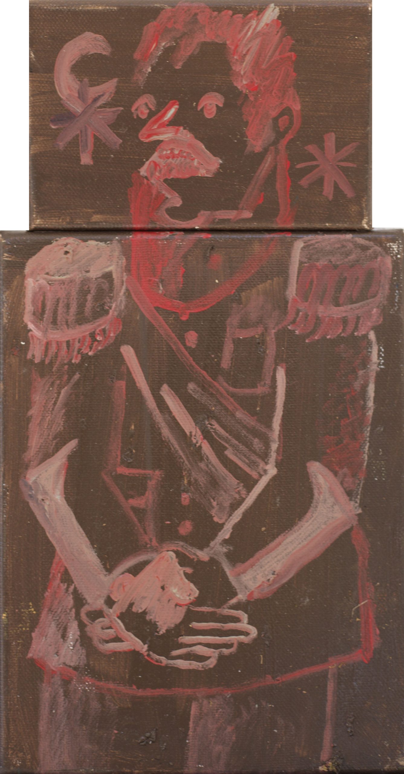 Pau Aguiló Hernández El Terrateniente, 2023 Óleo sobre lienzo 40 x 55 cm (aprox)