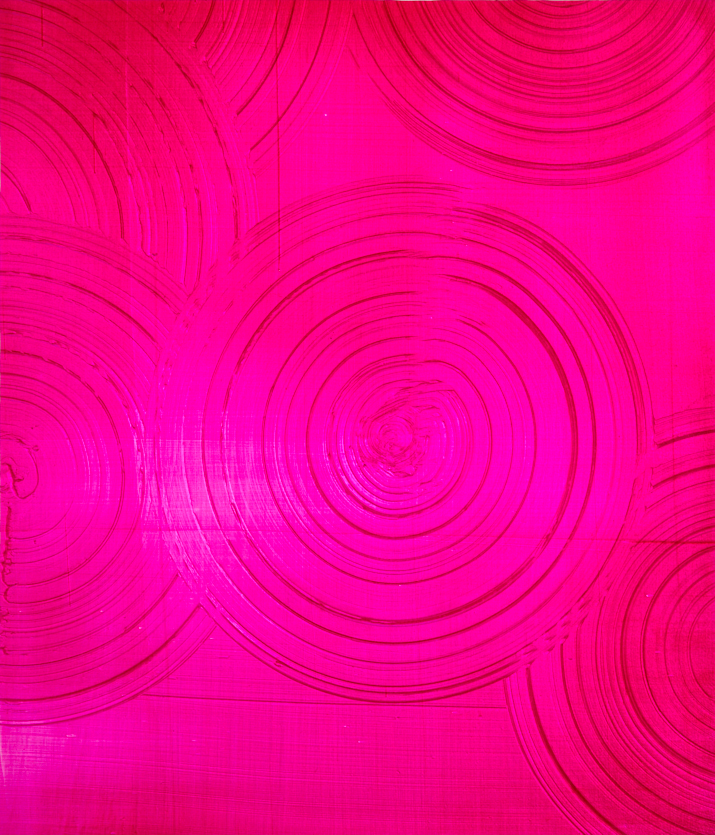 Oliver Roura. Verbindung, 2023. Acrílico sobre dibond. 35 x 30 cm