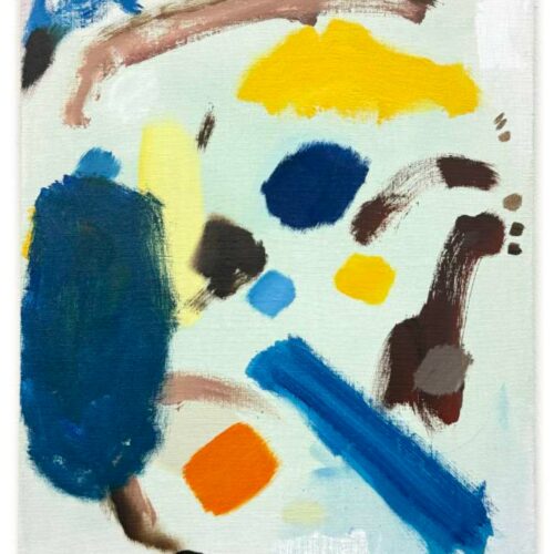 Turn off the light 50 x 40 cm Oil on linen