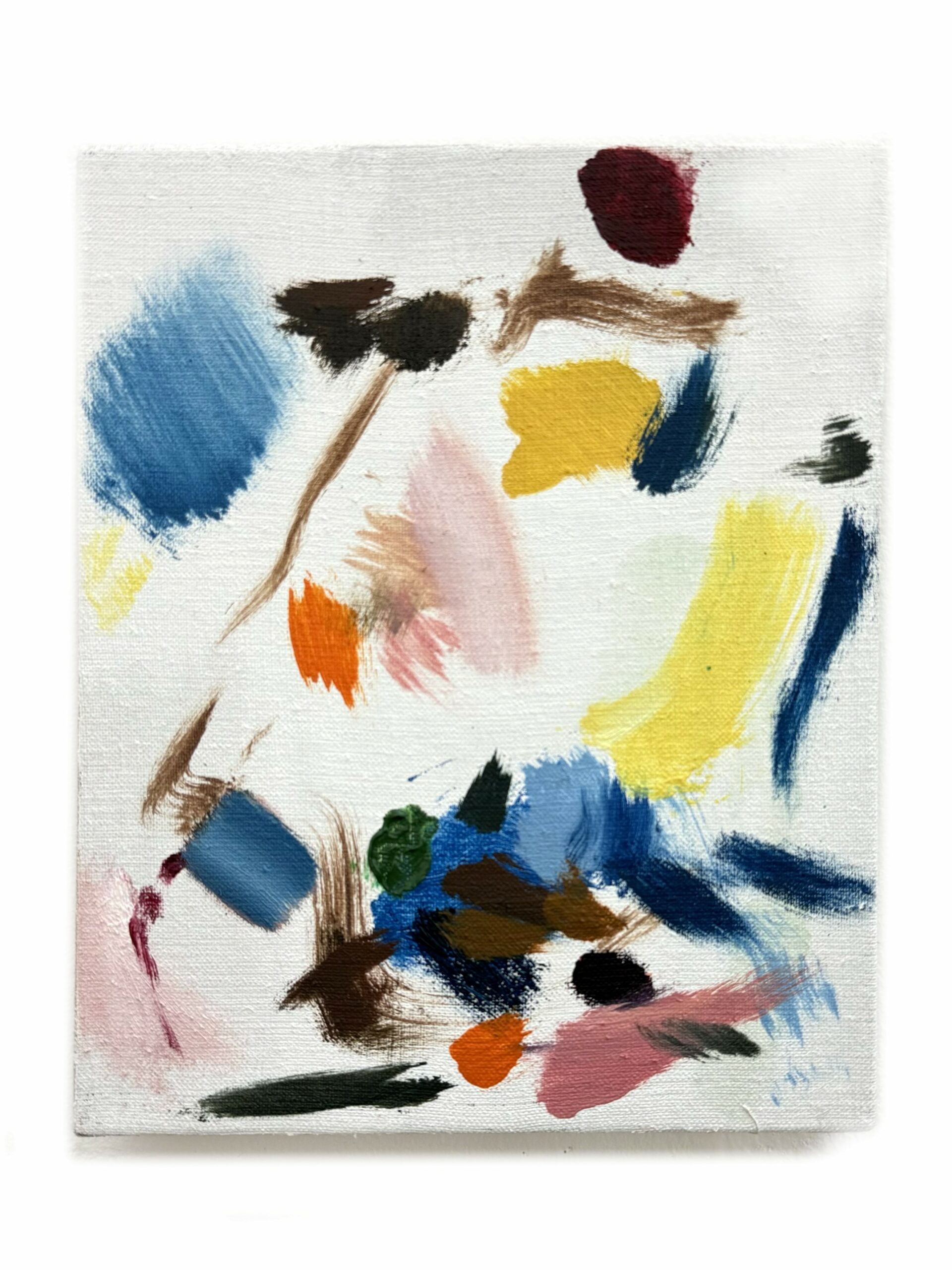 Asiento 8 D 26 x 20 cm Oil on canvas